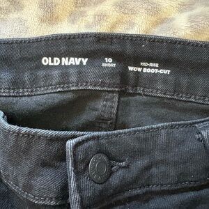 Old Navy Black Boot-Cut Women Jeans